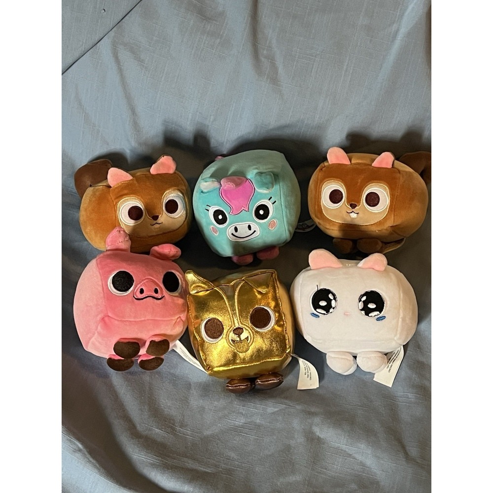 Pet simulator X plush bundle lot of six